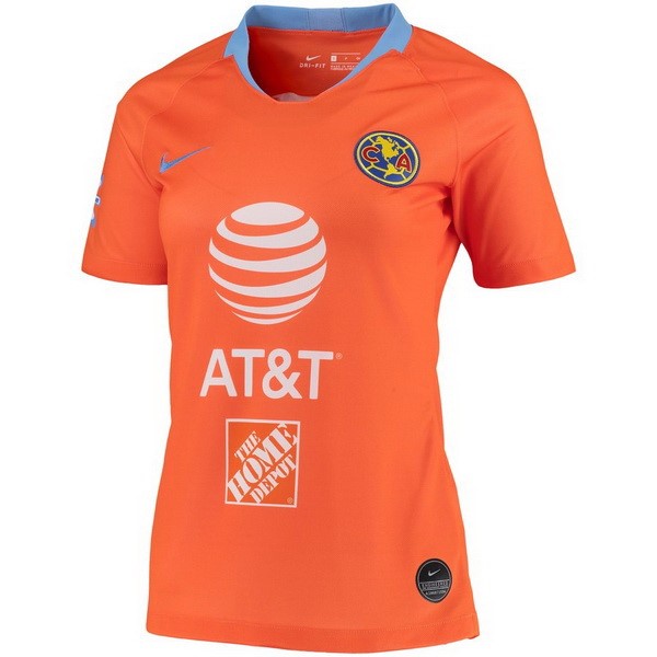 Camiseta Club América Tercera equipo Mujer 2019-20 Naranja